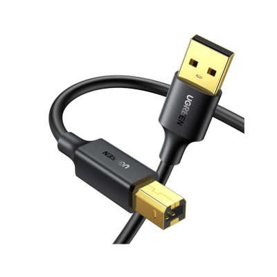 UGREEN USB 2.0 AM TO BM PRINT CABLE 3M (BLACK) 10351
