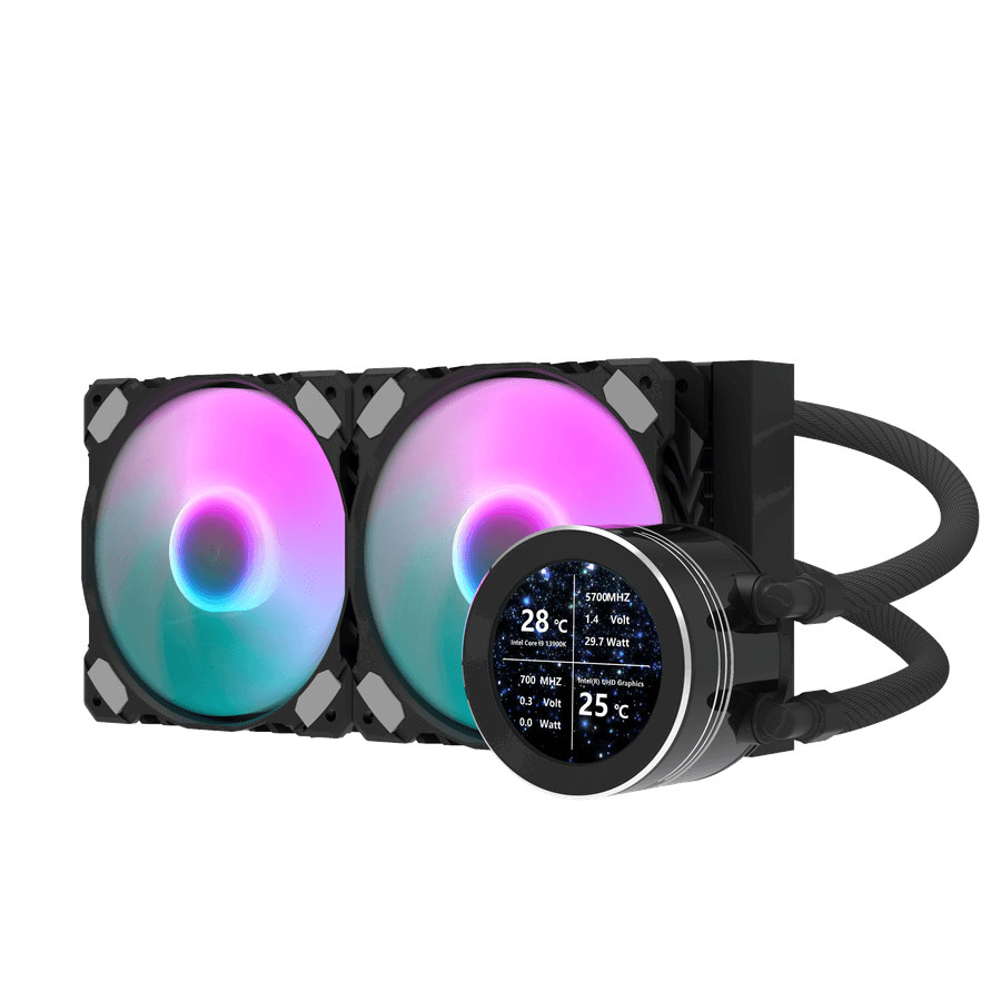 Darkflash DN240S Black 240mm Liquid Cooler