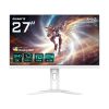Gigabyte M27QA ICE EK 27, 2K,180HZ,1MS,HDMI2.1 WHITE Gaming Monitor