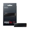 Samsung 9100 PRO M.2 Gen5 NVME SSD 4TB with heatsink