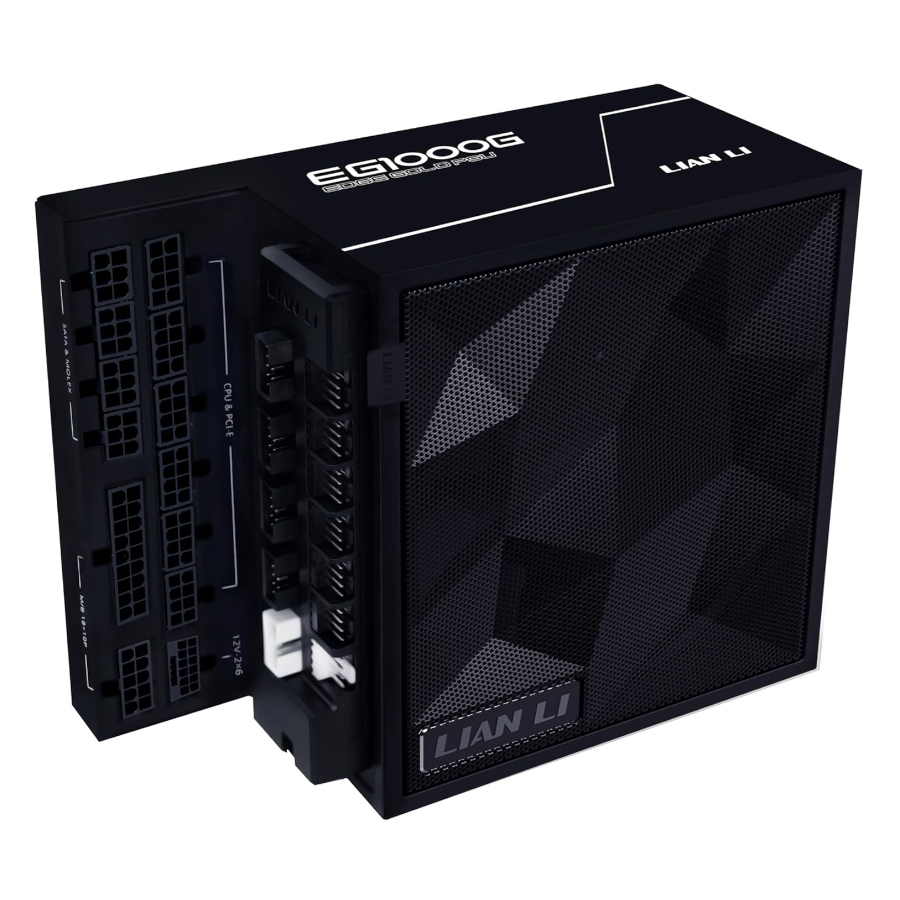 Lian li Edge 1000W 80 Plus Gold Power Supply  Black
