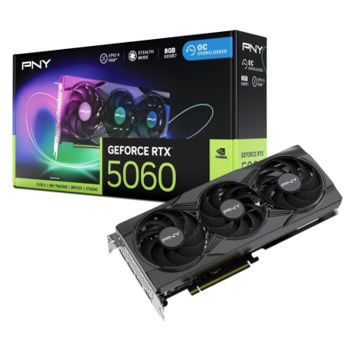 PNY GEFORCE RTX 5060 8GB 3FAN ARGB