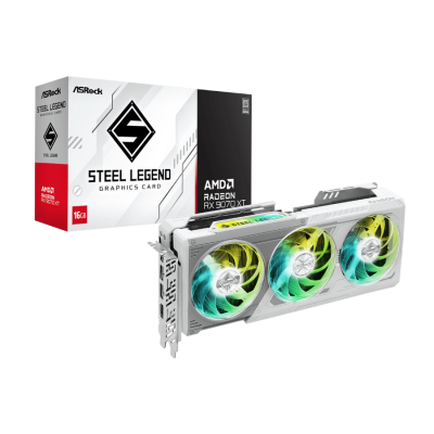 ASROCK RX 9070 XT Steel Legend 16GB Graphics Card 90-GA5DZZ-00UANF