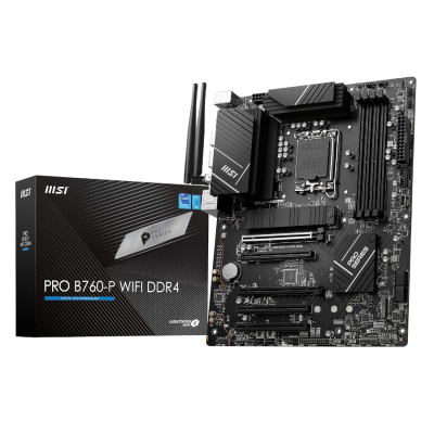 MSI Pro B760-P WiFi DDR4 LGA 1700 ATX Motherboard
