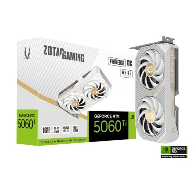 Zotac RTX 5060 Ti 16GB Twin Edge OC white Graphics Card