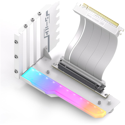 EZDIY Shirudo GPU Mount-ARGB White YIHPI344-3