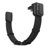EZDIY SHIELD 90° 16AWG 12VHPWR Male to Female ExtensionCable-Black RVS EZDPR230-6