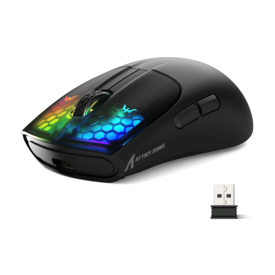 Attack Shark X5 Wireless Gaming Mouse - Black