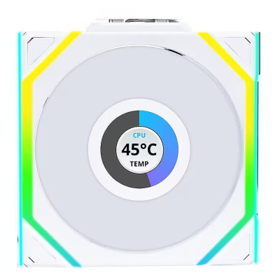 Lian Li UNI FAN SL Wireless LCD Reverse 120 -white
