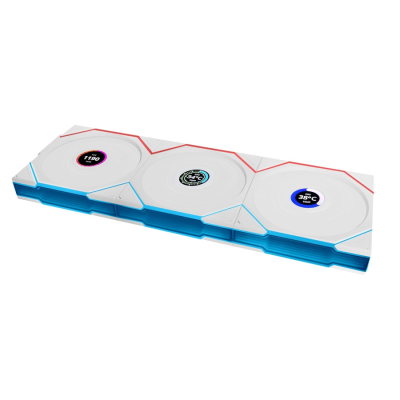 Lian Li UNI FAN TL-LCD Wireless Reverse 120 3PCS white