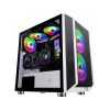 FIRST PLAYER Case D3 WHITE - 3 RGB Fans