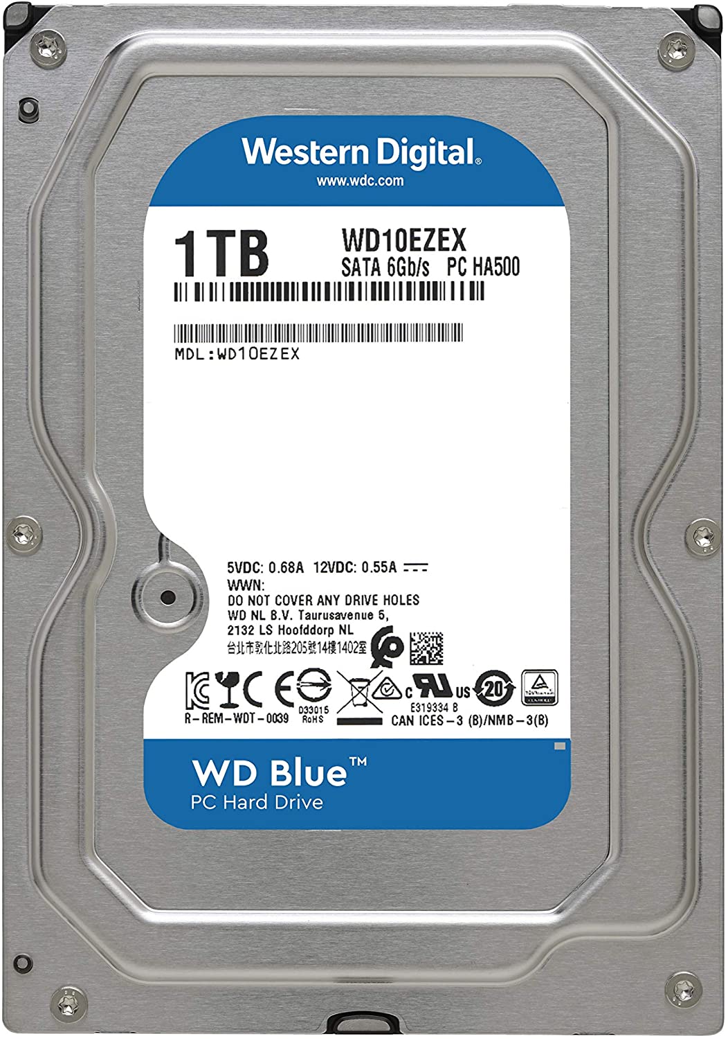 WESTERN DIGITAL BLUE 1TB HDD